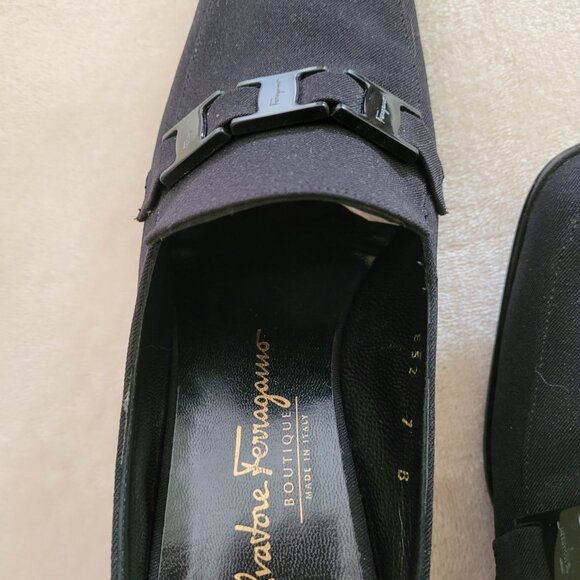 Salvatore Ferragamo Tourne Heeled Mule - Picture 3 of 4